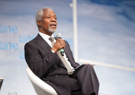 Kofi Anan Secretary General United Nations