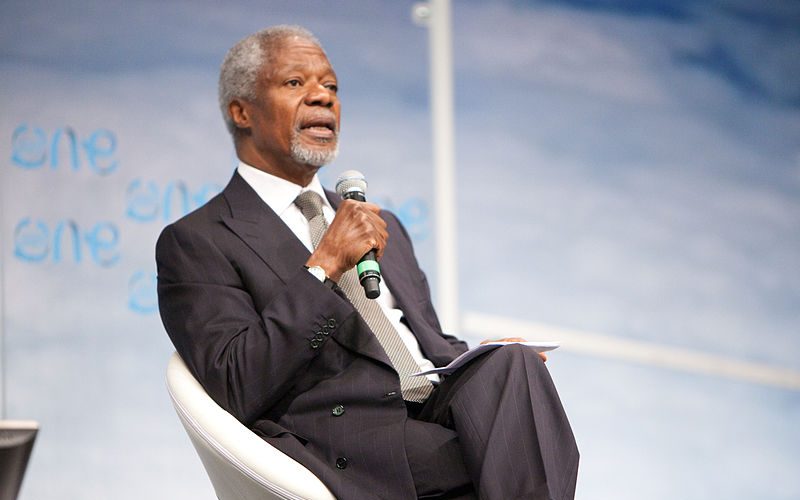 Kofi Anan Secretary General United Nations