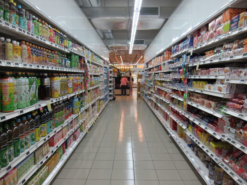 Store aisle